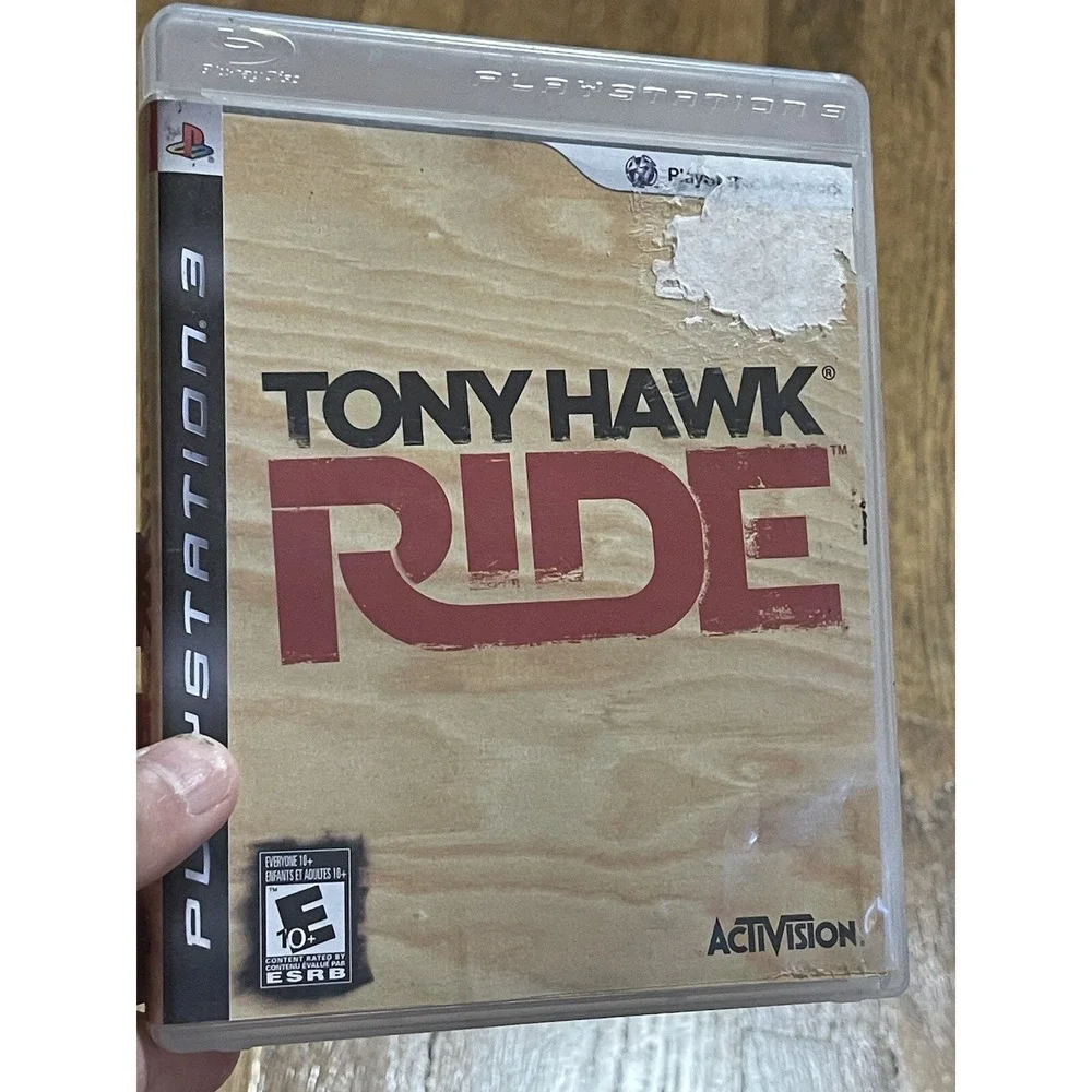 Tony Hawk Ride PS3 - Sony‎ PlayStation 3 (2009) Missing Game Manual